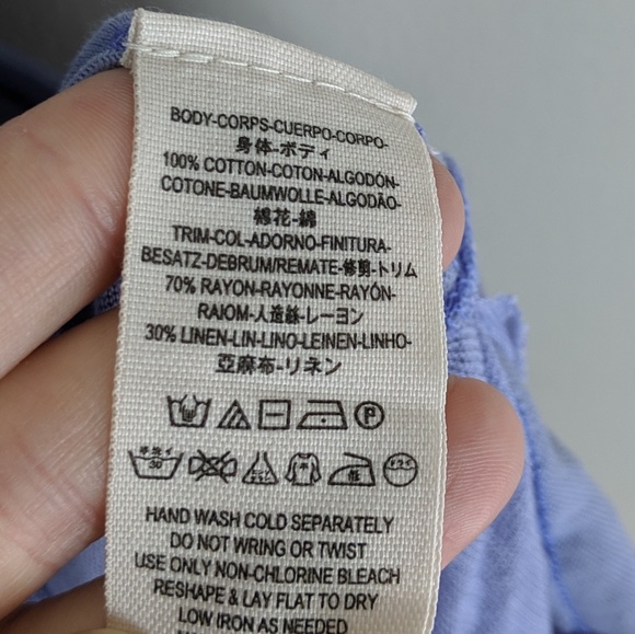 Free People | Periwinkle Layered Top - H9 - Picture 3 of 6